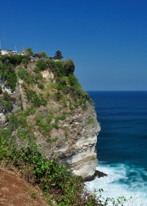 Ulluwatu Temple on top of the cliffs
